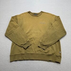 Vintage Boca Sweater Men's Large Olive Green Crewneck Pullover Skater Streetwear